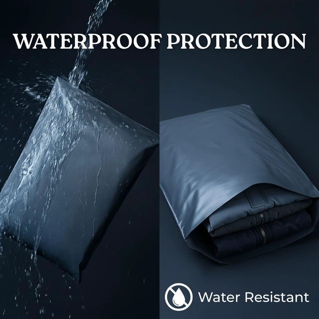 Alt view image 2 of 7 - Large Shipping Bags 17" x 24" Self Sealing Jumbo Poly Mailers 10 Large Mailing Bags for Shipping Clothes, Shoes or Posting Packages. Self Adhesive Strong Seal, Waterproof and Tamperproof