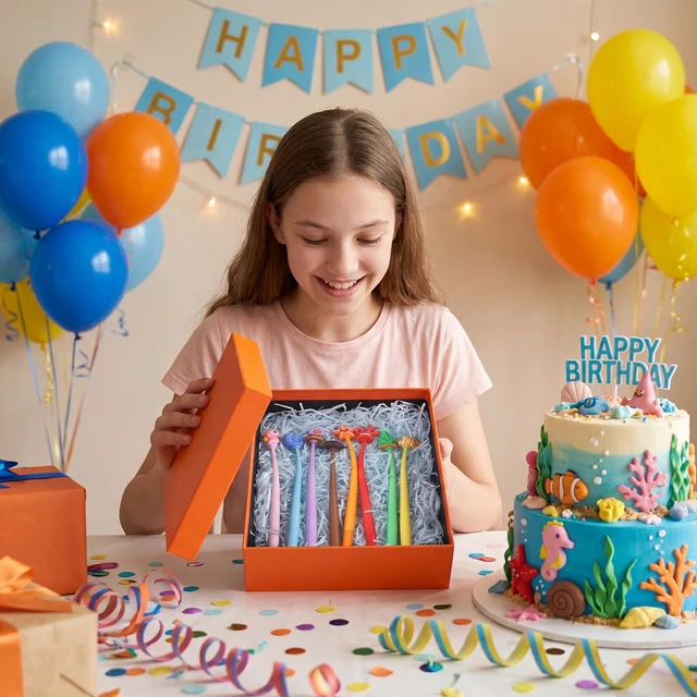 Alt view image 5 of 7 - 30 Ocean Animal Pens, Cute Prize Gifts for Kids Classroom 30 Styles, Soft Silicone Toppers, Stress-Relief Swing Design, Smooth Writing, Classroom Prizes, Birthday Gifts