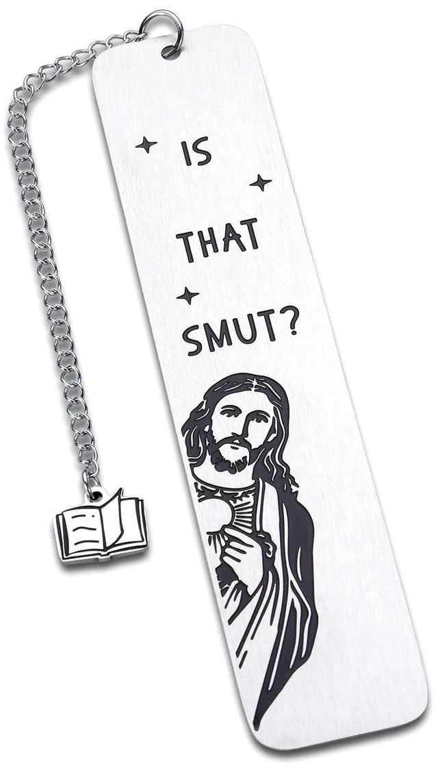 Main image of Funny Gifts Bookmark for Women Men Book Lovers Best Friend BFF Sister Christian Book Marker Gifts for Coworker Reader Birthday Christmas Gift for Adults Teen Boys Girl Funny Easter Gift for Him Her