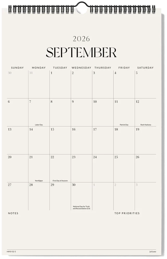 Main image of Wall Calendar 2026-2027, Academic Monthly Wall Calendar 11"x 17" 17 Months Large Wall Calendar From August 2026 to December 2027 for Home and Office, Easy Planning, Gift for the Holidays