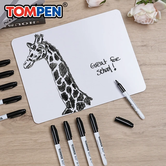 Alt view image 7 of 7 - Dry Erase Markers Black Bulk,160 Pack Chisel Tip,Back to School Erasable White Boards Marker with Low Odor Ink Quick-Drying for Calendar Office Home School Writing Planning,Teacher Supplies