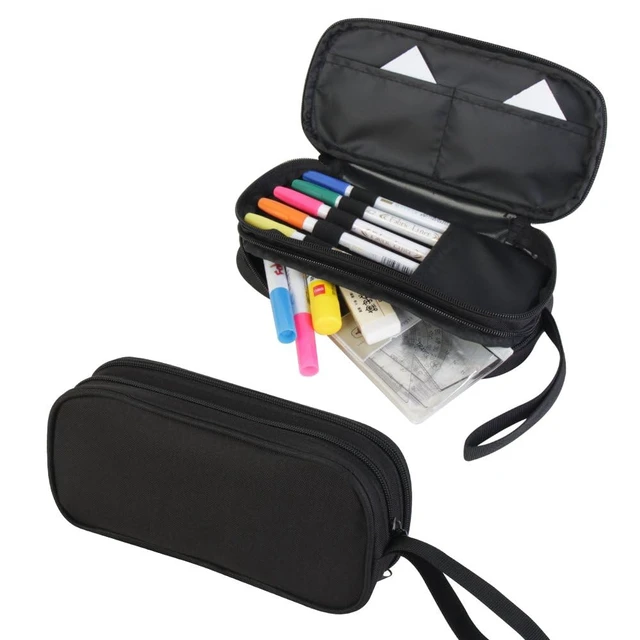 Alt view image 3 of 6 - Pencil Case for Boys,Multi-Slot Large Capacity Pencil Pouch with Soft Zipper, Durable Pen Box Dog