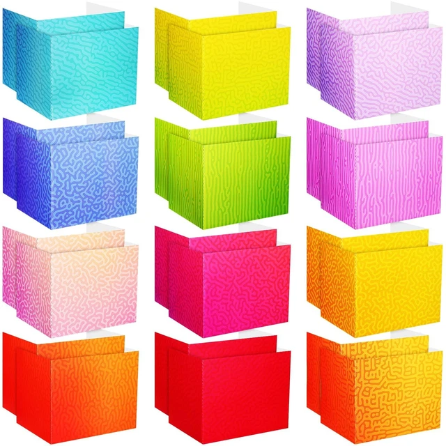 Main image of 24 Pcs Privacy Folders for Students Desk Dividers for Classroom Testing, Trifold Cardboard Privacy Boards, Study Carrels Panel School Teacher Supplies