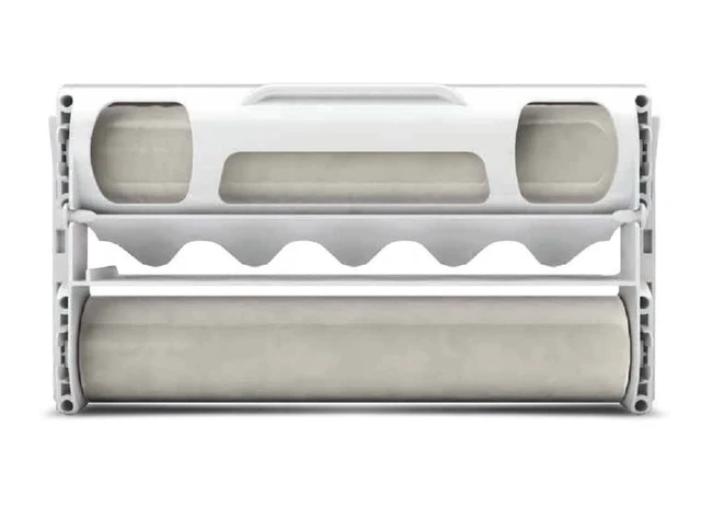 Alt view image 2 of 3 - 9" x 60' Two Sided Laminate Refill for ezLaminator, White (145612)