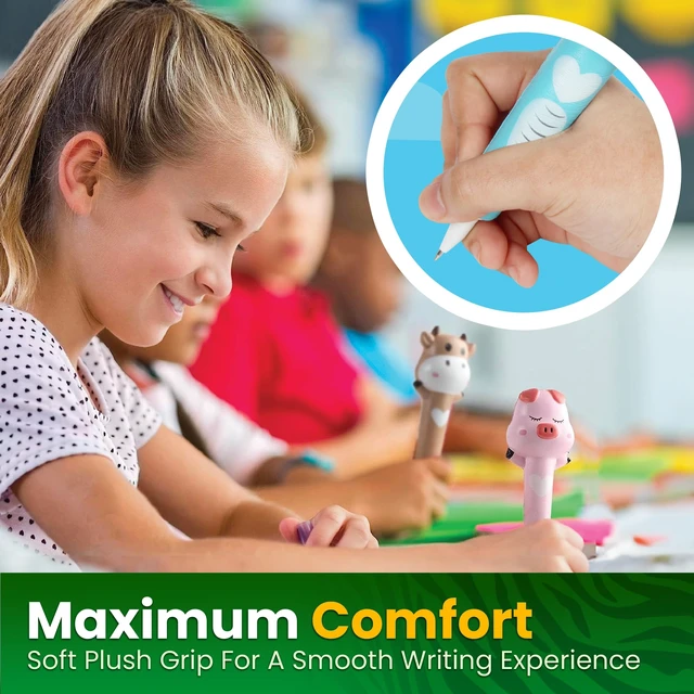 Alt view image 4 of 7 - Squishy Pens for Kids, Slow Rising Squishy Top Gel Pens, Kawaii School Supplies for Girls, Cute Fun Pens for Back to School, Trendy Squishy Stationery for School, 12 Pk Zodiac Set