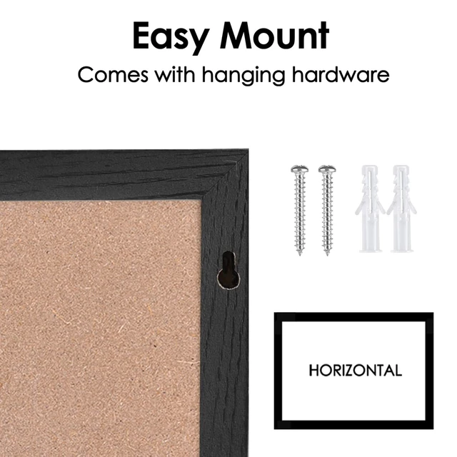 Alt view image 3 of 7 - Magnetic Chalkboard Calendar Corkboard,23.6" x 31.5"Combo Chalk Board,Black Large Combination Chalk Board & Bulletin Board,Blackboard Calendar Cork Combo Board,for School/Home/Cafe/Office