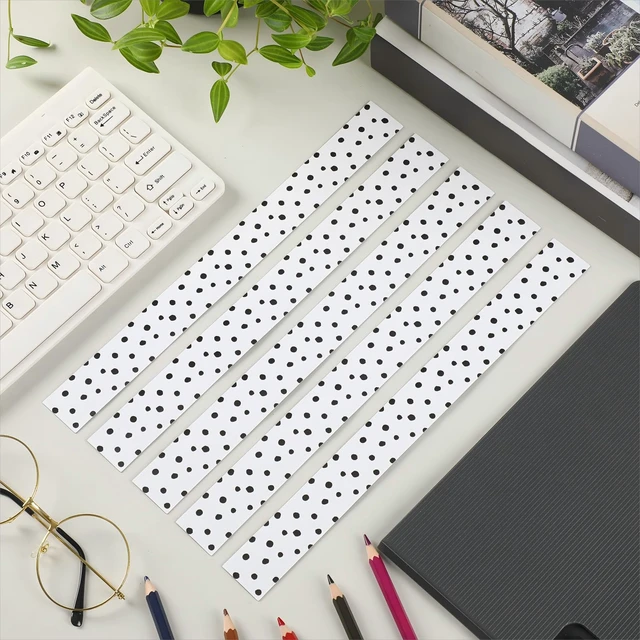 Alt view image 4 of 6 - 24pcs Magnetic Borders for Classroom Whiteboard, Dots Magnetic Strips Bulletin Board Borders School Classroom Chalkboard Trim Decorations