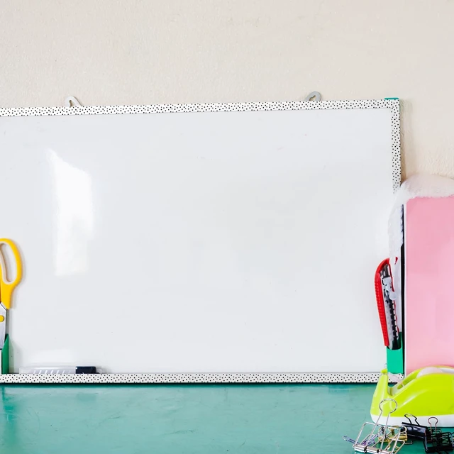 Alt view image 5 of 6 - 24pcs Magnetic Borders for Classroom Whiteboard, Dots Magnetic Strips Bulletin Board Borders School Classroom Chalkboard Trim Decorations