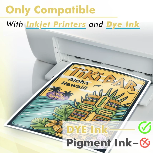 Alt view image 3 of 7 - Glossy Inkjet Photo Paper Thick 13X19 Inches 100 Sheets 54lb Picture Paper for Inkjet Printer Use Dye Ink for Family Photos 200gsm