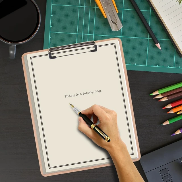 Alt view image 4 of 7 - (3-Pack) Stationery Paper for Letter Writing - 150 Sheets Black Border Design Stationery Paper, 8.5" x11" Writing Paper