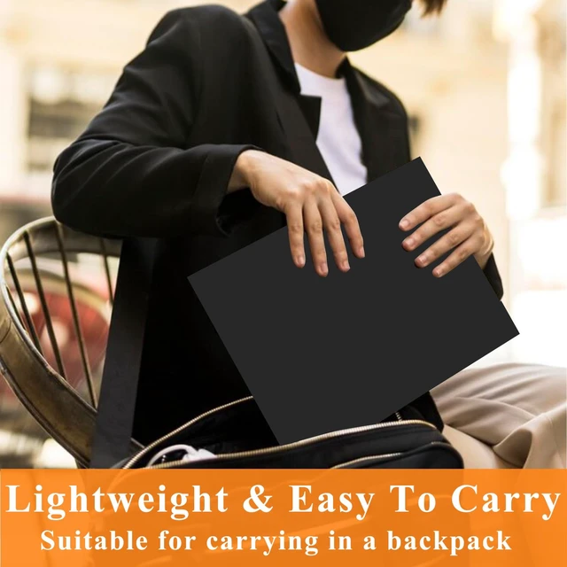 Alt view image 4 of 6 - 25Pcs Black Two-Pocket Heavyweight File Folder,Letter Size,Paper File Folder for School Office Home Bussines