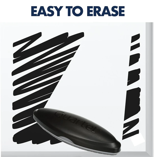 Alt view image 3 of 7 - Dry Erase Markers, Whiteboard Markers, Fine Tip, EnduraGlide, Black, 12 Pack (5001-13M)