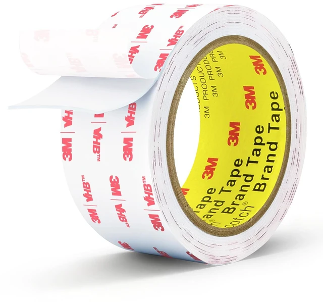 Main image of Double Sided Tape Heavy Duty, 2" x 9.85FT Removable Mounting Tape for Wall, Extra Strong Foam Tape, Picture Hanging Adhesive Strips Waterproof for Cars, Walls, Home, Office Décor
