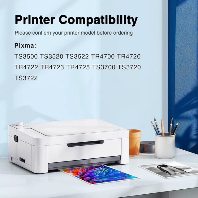 Alt view image 2 of 7 - Starink Replacement for Canon 275 and 276 Ink Cartridges 275XL 276XL 2 Pack Replacement for Canon Printer Ink 275 276 High Yield for PIXMA TR3722 TR4720 TS3700 TS3522 TR4700 TR4722 TS3500 TS3720