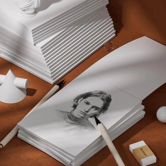Alt view image 6 of 7 - Notepads 4x6, 24 Pack Small Note Pads, Server Note Pads, Scratch Pads 4x6 White Memo Pads, 4x6 Small Writing Pads White Paper, 50 Sheets per Blank Mini Notepads 4x6 Scratch Paper for School Supplies