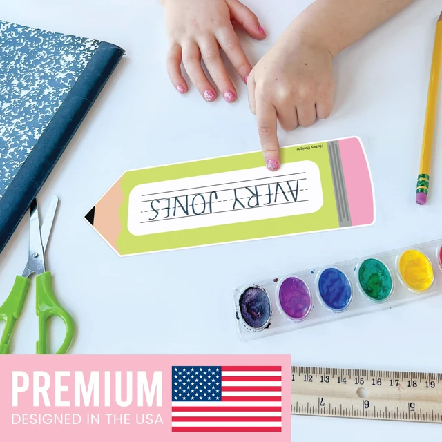 Alt view image 5 of 7 - Desk Name Tags for Classroom, 36pc Nameplate & Classroom Name Tags for Desk 9"x3" Name Plates for Classroom Decor, 1st-3rd Grade Kindergarten Preschool Must Haves, Pastel Cubby Labels Teacher Supplies