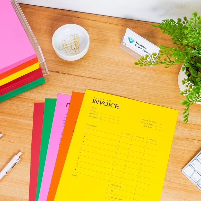 Alt view image 3 of 5 - Mega Collection Colored Paper, 8 ½ x 11, 24 lb/89 gsm, Retro 5-Color Assortment, 625 Ct. (91685)" Exclusive" - More Sheets!, Assorted