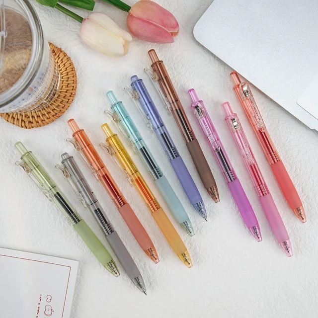 Alt view image 7 of 7 - Retractable Gel Pens Quick Dry Ink Pens 0.5mm Bullet Multicolor For Journaling, Drawing, Doodling, and Notetaking (Multicolor)