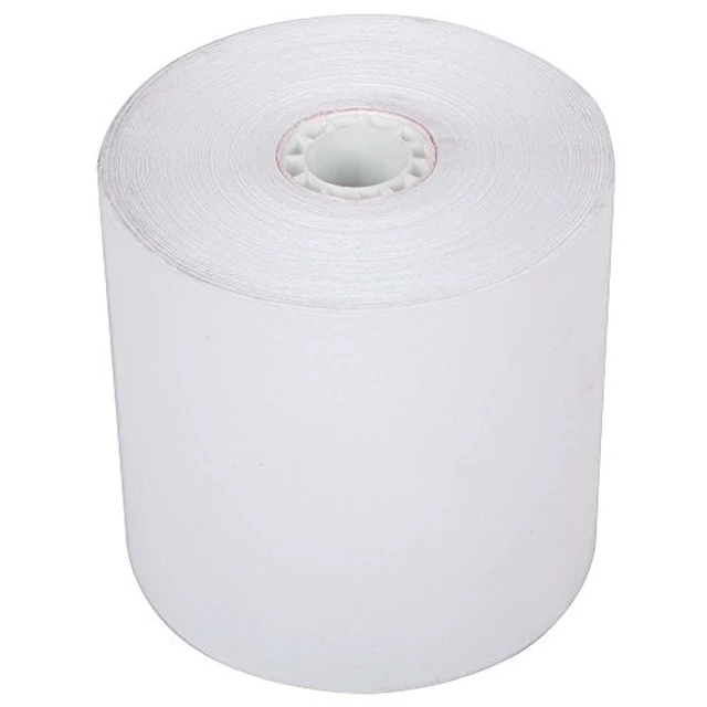 Alt view image 2 of 2 - 44 MM X 150' CASH REGISTER 1 PLY BOND PRINTER POS PAPER ROLL 100 ROLLS/CASE