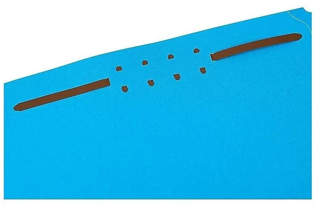 Alt view image 4 of 7 - Reinforced Tab Fastener Folder, Letter, Assorted Colors, 50/Bx Durable pressboard construction for secure, long-lasting document filing
