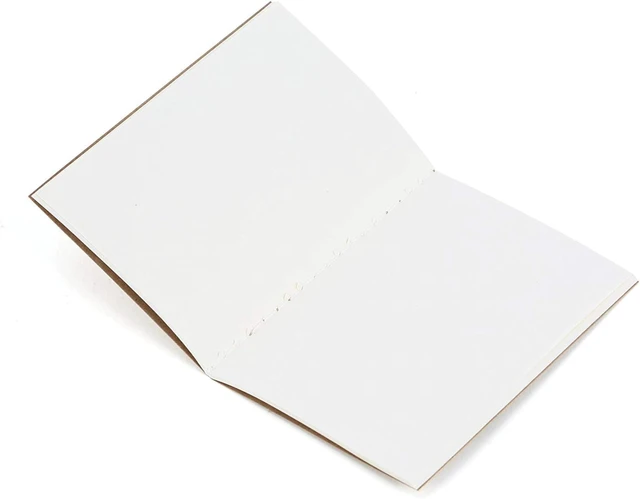 Alt view image 3 of 7 - Blank Passport Size Travelers Notebook Inserts 3.5" x 5" (9 x 12.7cm) 80 GSM Paper 6 Hand-sewn Booklets / 360 Pages Travelers Notebook Refills for Journals, Diaries, Planners