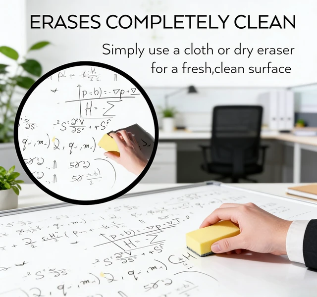 Alt view image 4 of 6 - Dry Erase Markers Bulk, 144 Pack Black Whiteboard Markers, Chisel Point Low Odor Dry Erase Markers for School Office Home