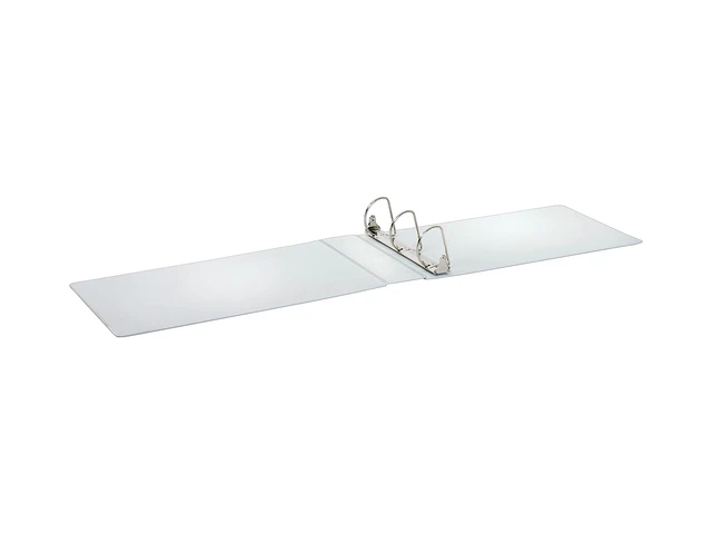 Alt view image 7 of 7 - 11-Inch x 17-Inch ClearVue Slant-D Ring Binder, 3-Inch, White (22142V3)