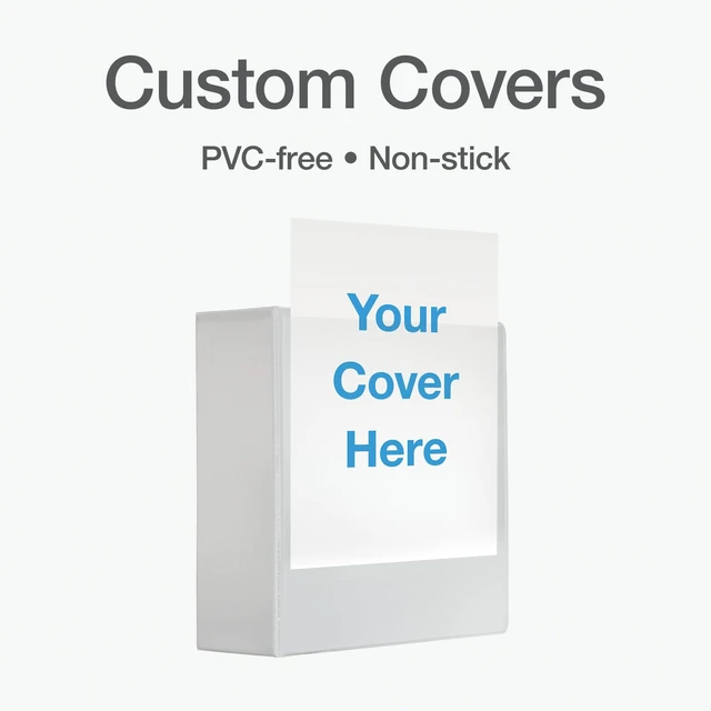 Alt view image 7 of 7 - 3 Ring Binders, Durable Binders for School and Office, 4 Inch, ONE-Touch Easy Open D Rings, View Binder Covers, 4 Interior Pockets, PVC-Free, Holds 880 Sheets, White, 2 Pack (79921)