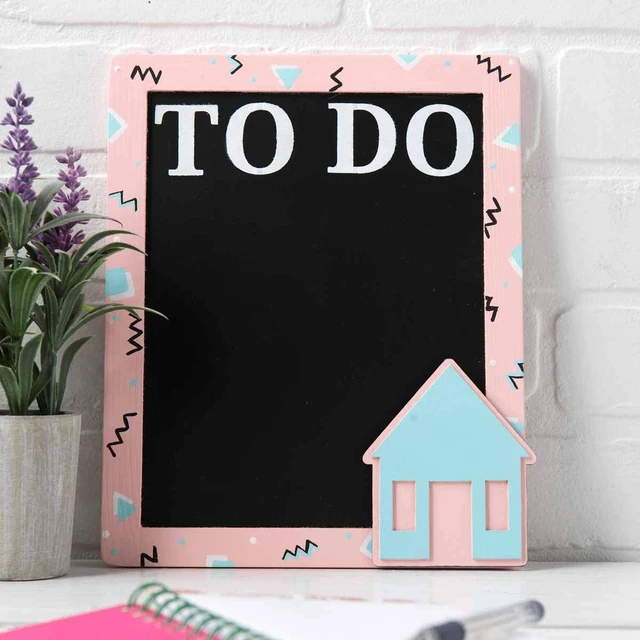 Alt view image 5 of 7 - Enterprises Double-Sided Chalkboard Set, 8 ' x 10 ' With Decorative Wood Surface Frame, Perfect For Arts & Crafts, 6 Pack