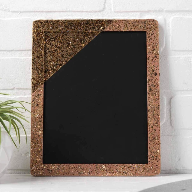 Alt view image 6 of 7 - Enterprises Double-Sided Chalkboard Set, 8 ' x 10 ' With Decorative Wood Surface Frame, Perfect For Arts & Crafts, 6 Pack
