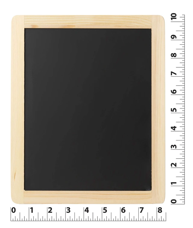 Alt view image 7 of 7 - Enterprises Double-Sided Chalkboard Set, 8 ' x 10 ' With Decorative Wood Surface Frame, Perfect For Arts & Crafts, 6 Pack