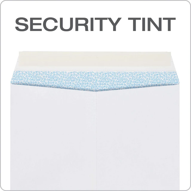 Alt view image 4 of 7 - 9 x 12 Security Envelopes, 100/Box, 9 x 12 Inches, Release & Seal Self Seal, SimplySafe Tamper Evident Pull Strip, White (COLO930)