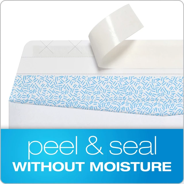 Alt view image 3 of 7 - 9 x 12 Security Envelopes, 100/Box, 9 x 12 Inches, Release & Seal Self Seal, SimplySafe Tamper Evident Pull Strip, White (COLO930)