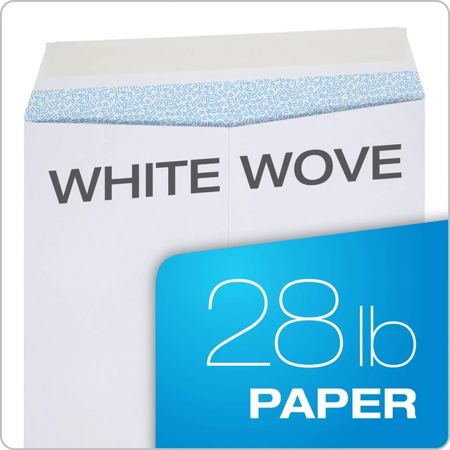 Alt view image 6 of 7 - 9 x 12 Security Envelopes, 100/Box, 9 x 12 Inches, Release & Seal Self Seal, SimplySafe Tamper Evident Pull Strip, White (COLO930)