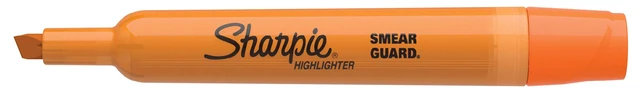 Alt view image 2 of 7 - Tank Style Highlighters, Chisel Tip, Fluorescent Orange, Box of 12 (Pack of 2)