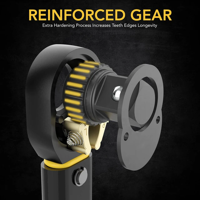 Alt view image 3 of 7 - 3/4-Inch Drive Click Torque Wrench 30~300 Ft-Lb / 40.7~406.8 Nm (LX-185)