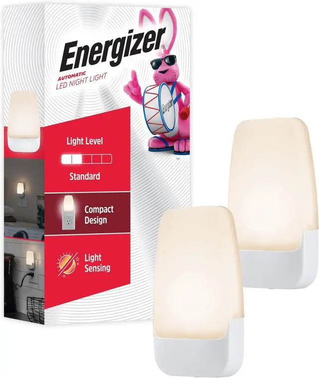 Main image of Night Light, Light Sensing, Nightlight for Bedroom, Bathroom, Nursery, Hallway, Kitchen, 3000K, White,81565 (Pack of 16)