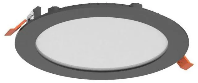 Alt view image 4 of 7 - 12 Pack 6 Inch LED Recessed Lighting, Canless Wafer Downlight, Black 5CCT 2700K-5000K, 5%-100% Dimmable, Ultra-thin, Metal housing, 1050LM 12W 120V, IC & Damp Rated, ETL & FCC, 50000h Life Span