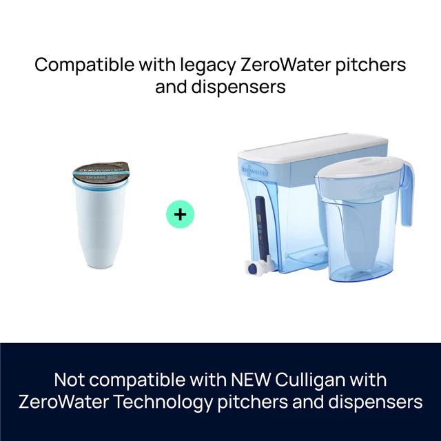 Alt view image 2 of 7 - Official Replacement Water Filter Removes PFOA/PFOS 4-Pack IAPMO certified: Lead, chromium, mercury & PFOA/PFOS; 5-stage advanced filtration replacement filter for pitchers: Pitcher Water Filters