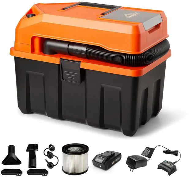 Main image of DVTB202 0902 2.5-Gal 20V Cordless Wet/Dry Vac with 2.0Ah Battery