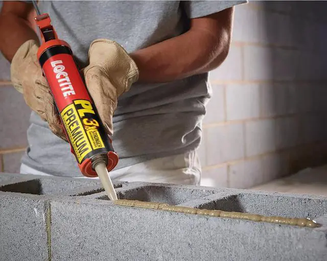 Alt view image 6 of 7 - PL Premium Polyurethane Construction Adhesive, 10 fl oz Cartridge, 12 Pack - Versatile Construction Glue for Wood, Concrete, Stone, Metal & More
