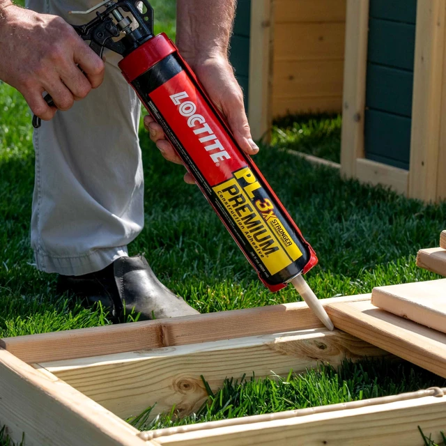 Alt view image 5 of 7 - PL Premium Polyurethane Construction Adhesive, 10 fl oz Cartridge, 12 Pack - Versatile Construction Glue for Wood, Concrete, Stone, Metal & More