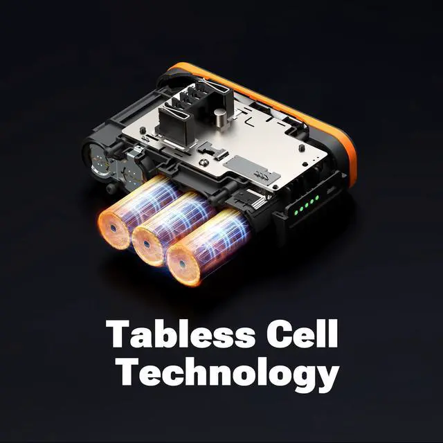 Alt view image 4 of 7 - 20V 4.0Ah Lithium-ion Battery, WA3676 PowerShare, Intelligent Battery, Stays Cool, 360° Cell Protection, Charge-Level Indicator