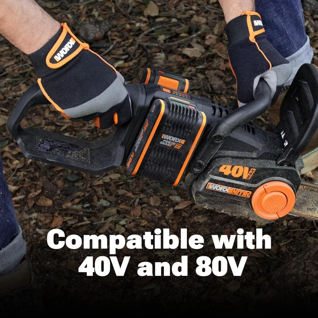 Alt view image 7 of 7 - 20V 4.0Ah Lithium-ion Battery, WA3676 PowerShare, Intelligent Battery, Stays Cool, 360° Cell Protection, Charge-Level Indicator
