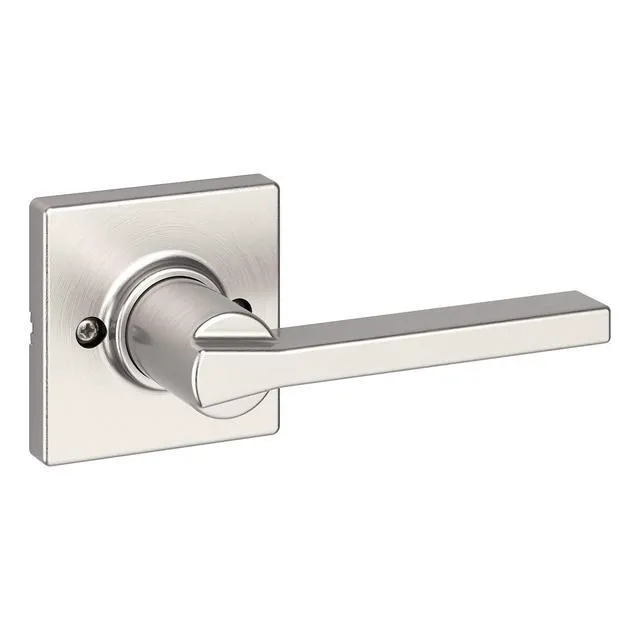 Alt view image 2 of 7 - Casey Interior Door Handle, Satin Nickel | Passage Lever | 4-Pack | Microban Protection | For Closet & Hallway