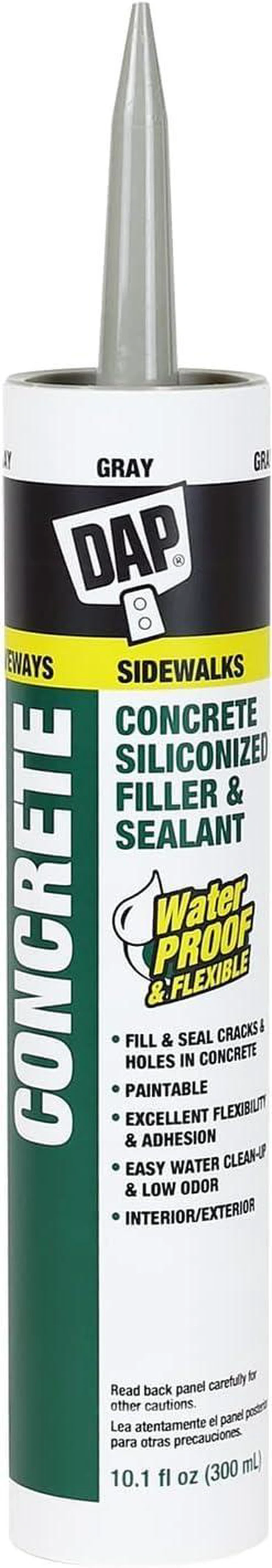 Main image of Concrete and Mortar Filler and Sealant, Gray, 10.1 Oz (7079818096) (Pack of 12)