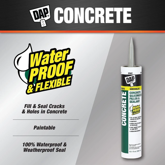 Alt view image 2 of 5 - Concrete and Mortar Filler and Sealant, Gray, 10.1 Oz (7079818096) (Pack of 12)