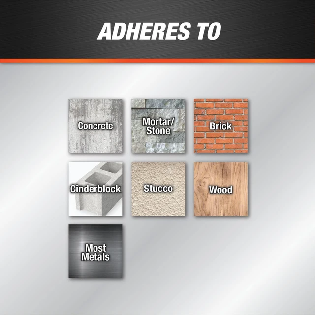 Alt view image 4 of 5 - Concrete and Mortar Filler and Sealant, Gray, 10.1 Oz (7079818096) (Pack of 12)