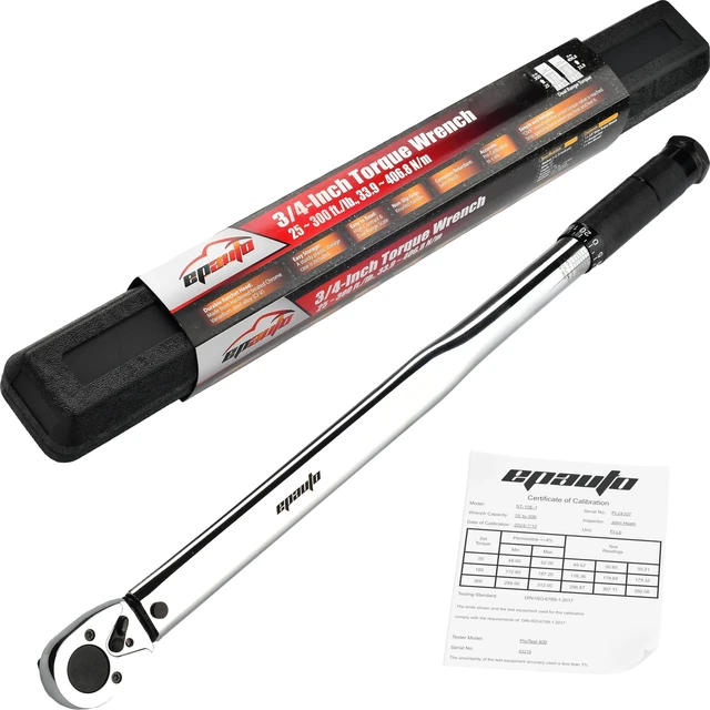 Main image of 3/4-Inch Torque Wrench, 25~300 ft./lb., 33.9~406.8 N/m