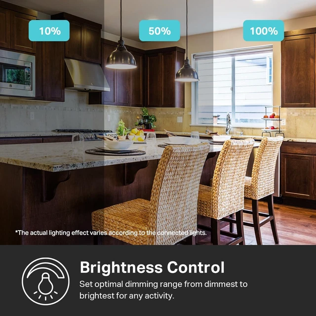 Alt view image 4 of 7 - Matter Smart Dimmer Switch, KS225P3, Single Pole, Need Neutral Wire Voice Control w/Siri, Alexa & Google Home, 2.4GHz Wi-Fi, UL Certified, Timer & Schedule, Easy Guided Install, 3-Pack